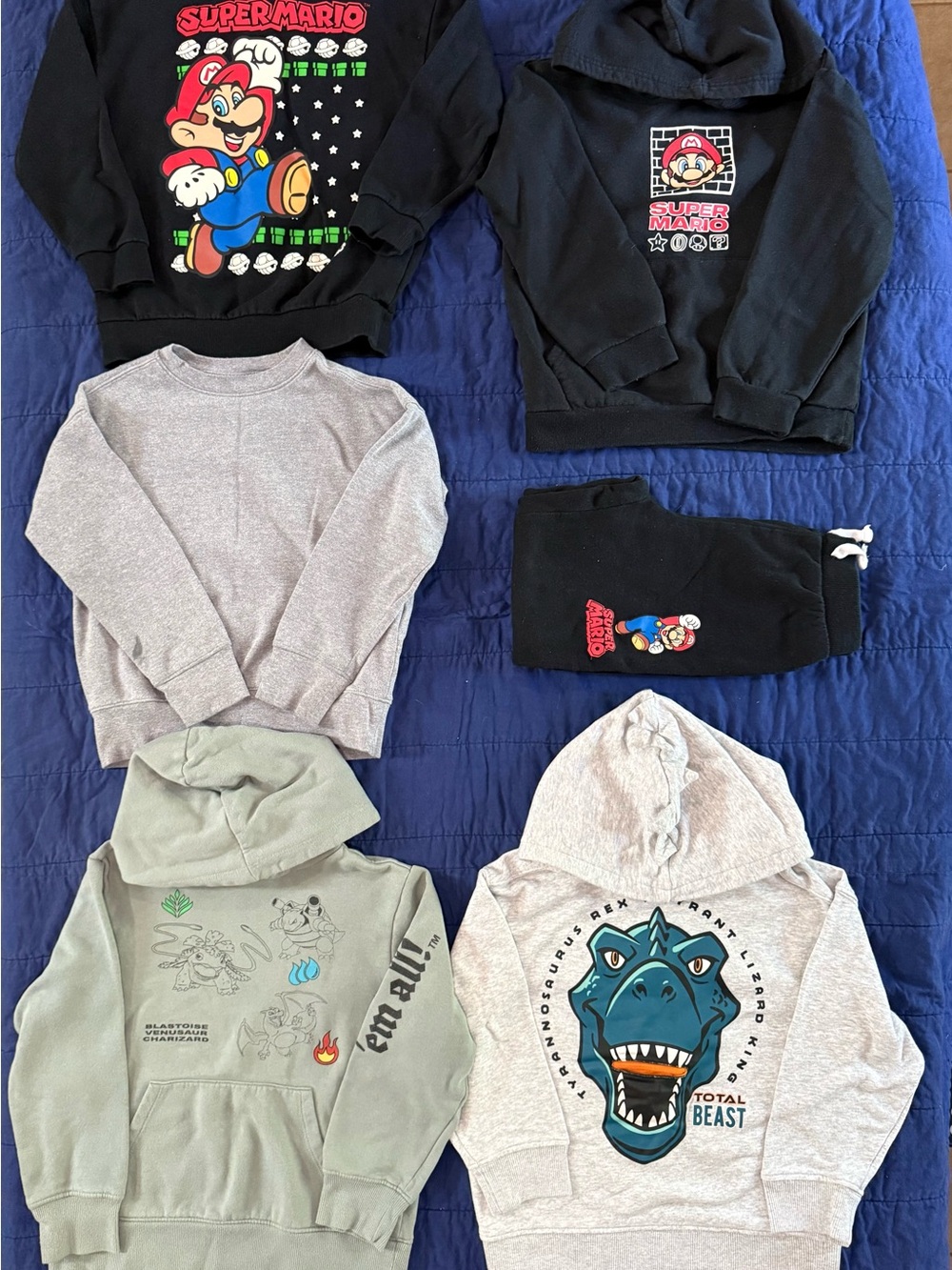 Boys sweatshirt lot